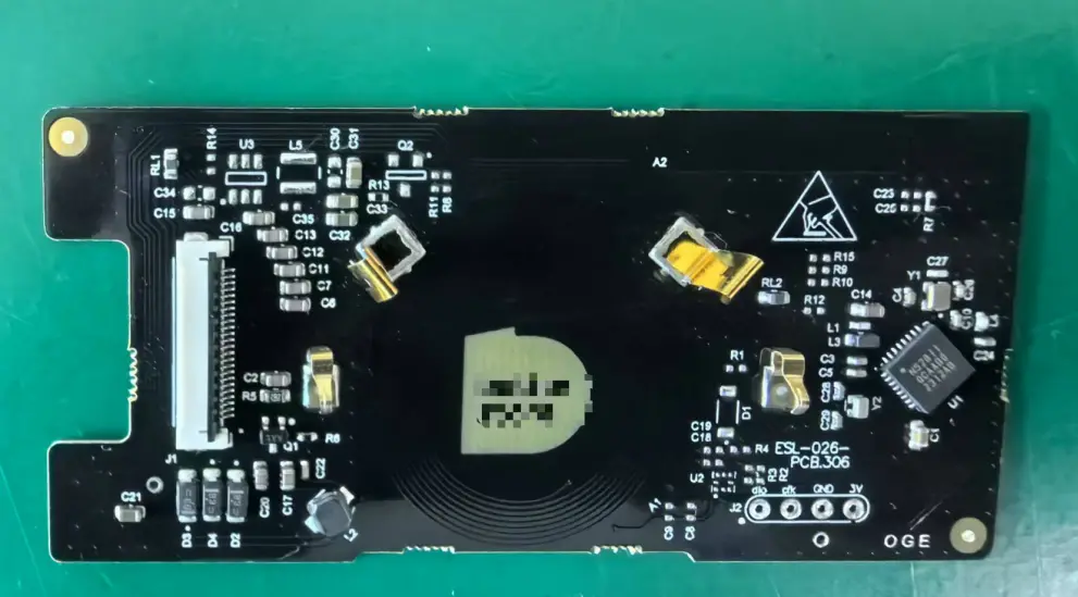 Elektroniczny znacznik 2,66 cala Elektroniczne etykiety na p&oacute;łki PCB 2,4 GHz dla sieci supermarket&oacute;w Elektroniczny znacznik na p&oacute;łki