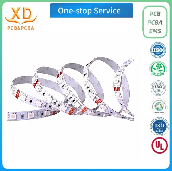 Flexible LED PCB for Strip Lighting: Custom Manufacturing Solutions from China