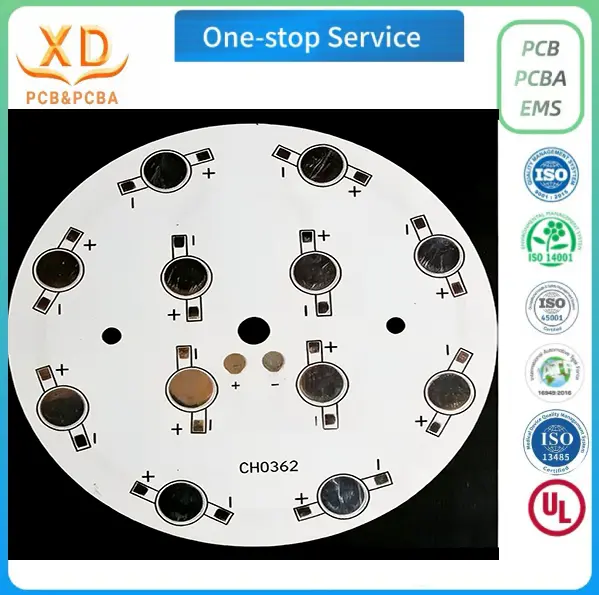 Custom Round LED Aluminum PCB Manufacturer in China for OEM Lighting Introduction